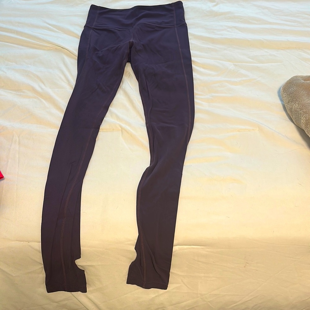 Athleta leggings. Size Small. Plum colored.